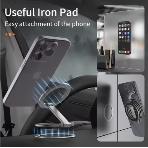 MagFold Duo - Double-Sided Magnetic Holder & Stand - Z Shape Design - Image 4