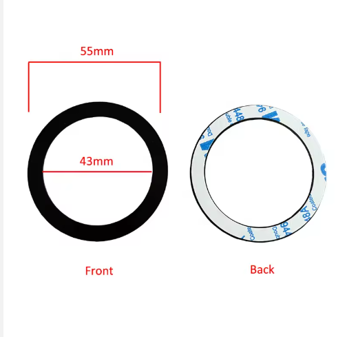 Metal Plate Universal Kit - Adhesive Metal Plates for Magnetic Holders - Image 4
