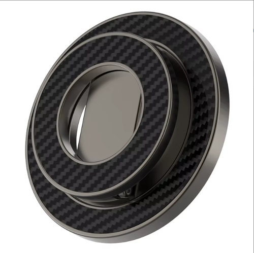 Dual Sided Magnetic Loop Mobile Holder Grip - Carbon Fiber Edition
