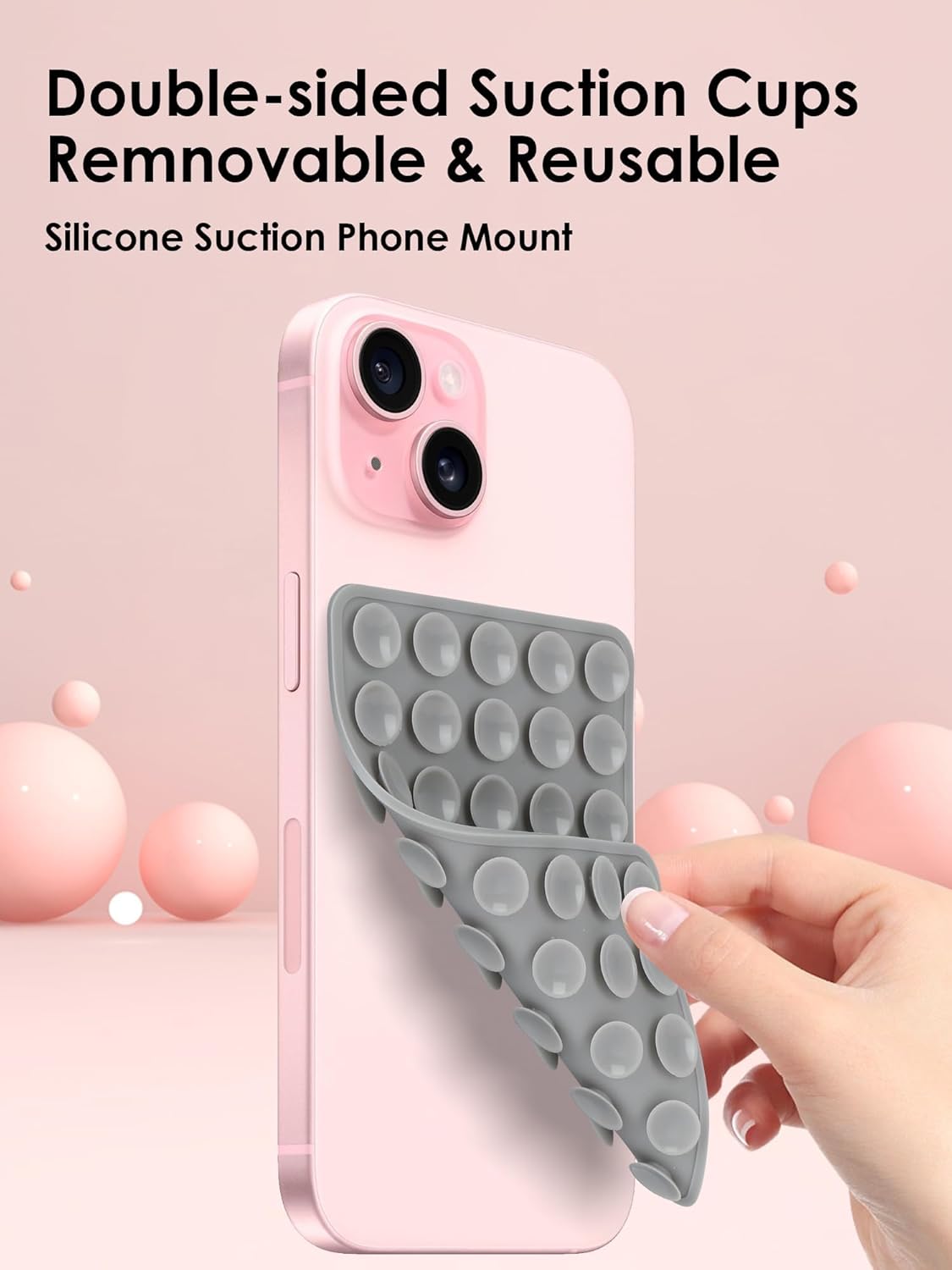 2 Sided - Silicone Suction Phone Case - Image 4