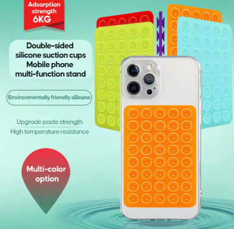 2 Sided - Silicone Suction Phone Case - Image 2